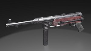 3D MP-40 3D Model