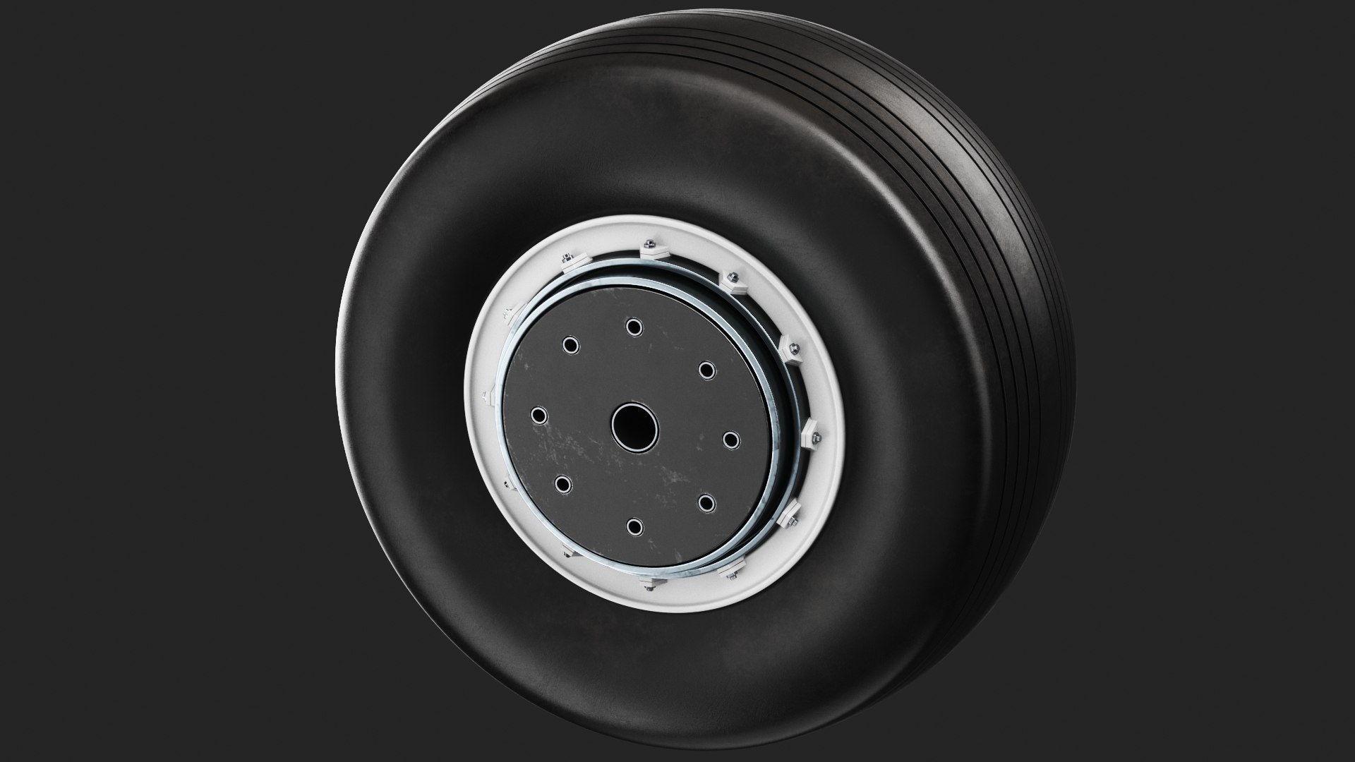 3D Detailed Aircraft Landing Wheels - TurboSquid 2423087
