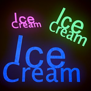 Ice Cream Sign