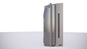 Al Nakheel Tower Doha Qatar 3D model