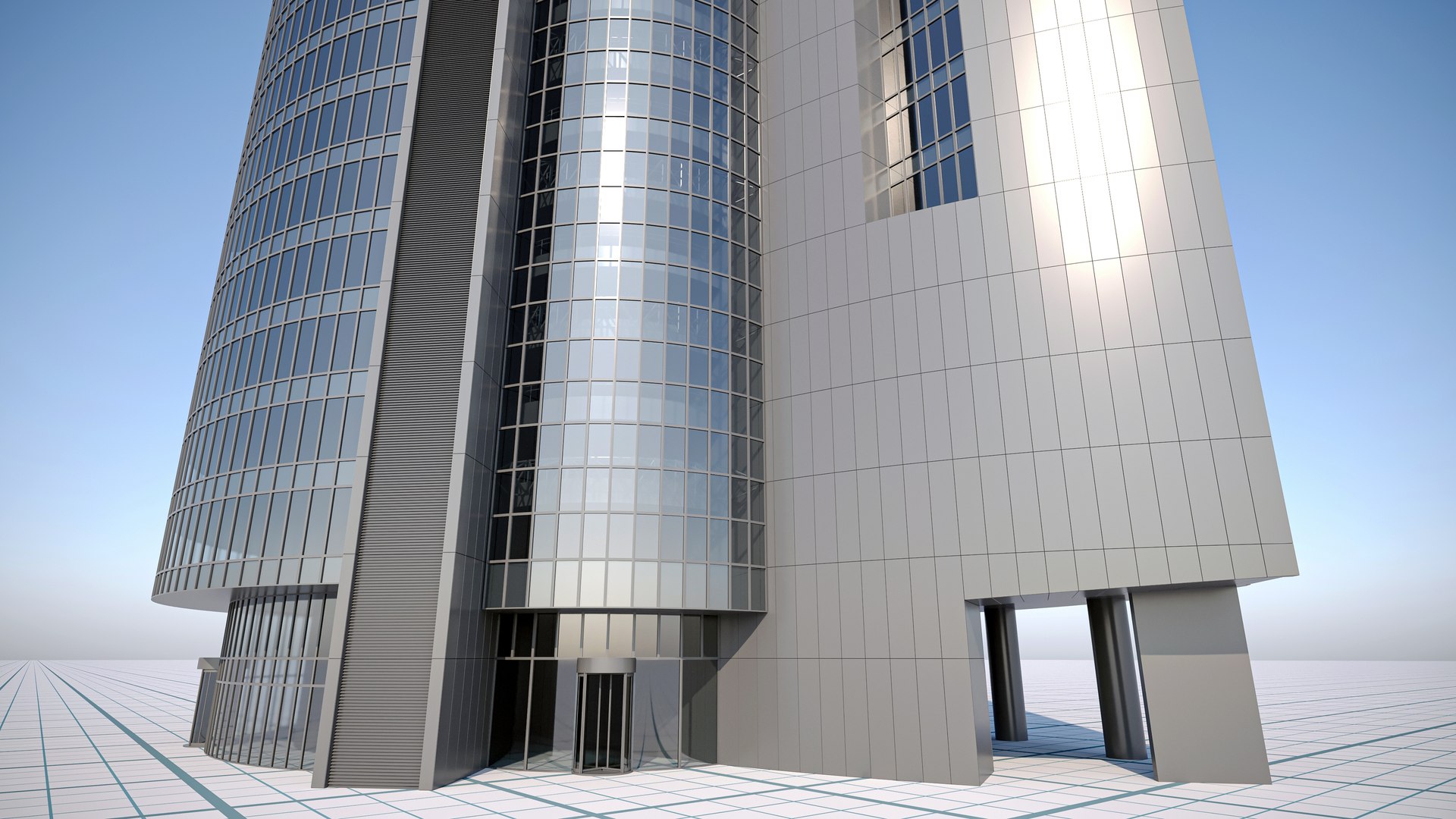 Al Nakheel Tower Doha Qatar 3D Model - TurboSquid 1784106