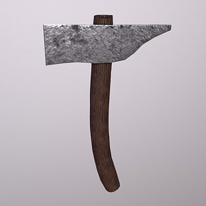 Medieval - Hammer Game Ready Low Poly 3D