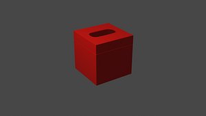 simple tissue box 3D