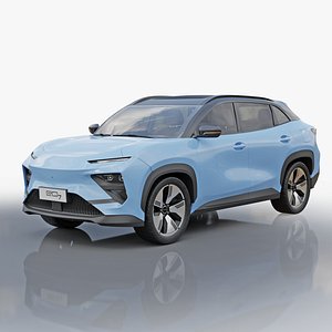 3D Electric crossover Chery eQ7 model