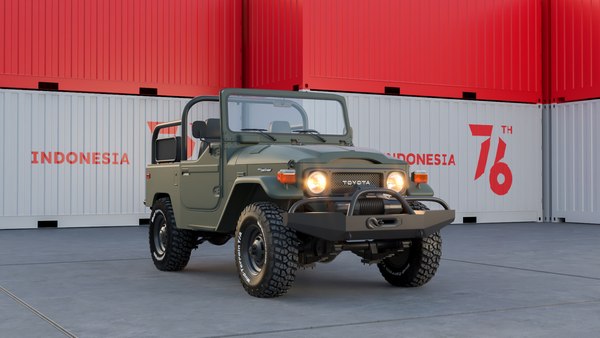 トヨタランドクルーザーFJ40-オープンエア3Dモデル - TurboSquid 1774580