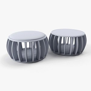 3D c-anenome deberenn stool