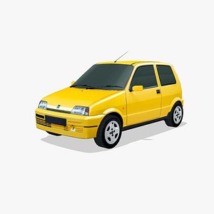 Fiat Cinquecento Sporting 1995 3D