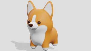 Cute corgi dog