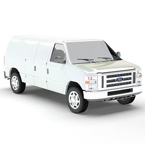 3d cargo van e-150
