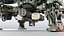 Schwerer Sci-Fi-Militärmech
