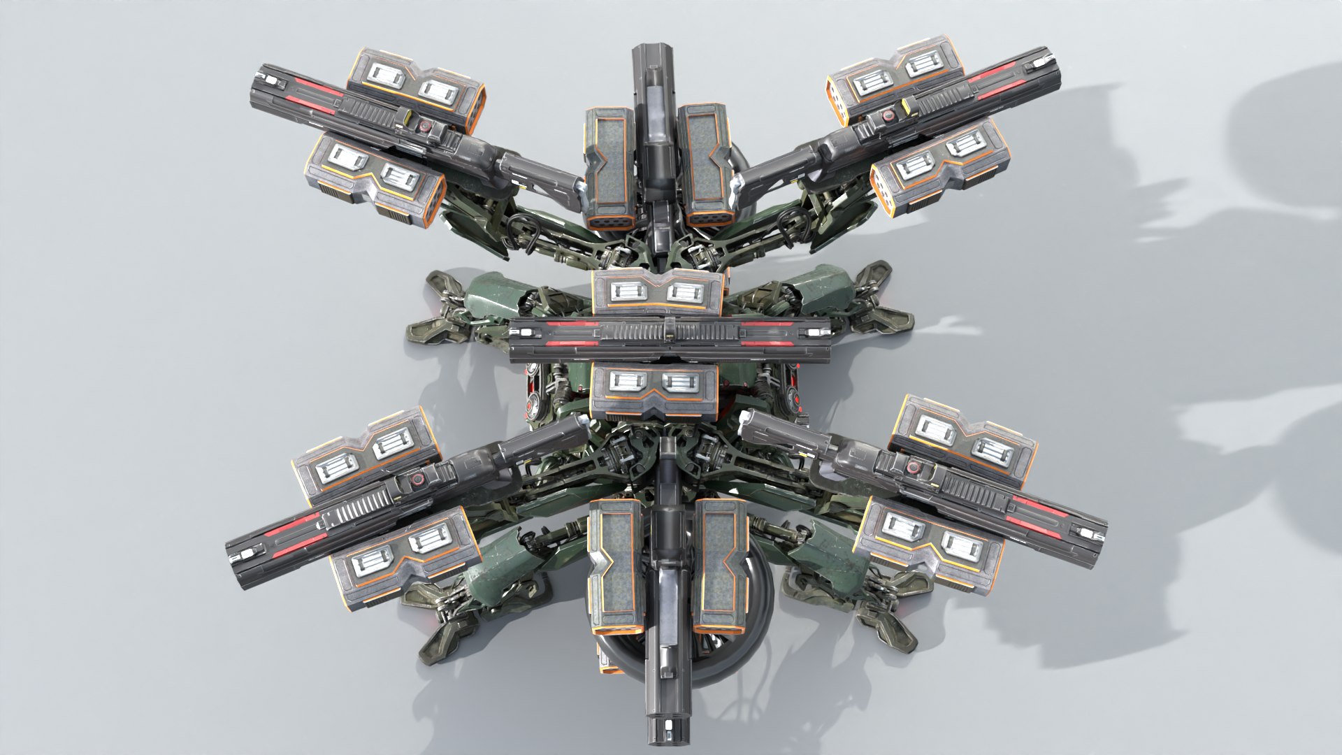 Heavy Sci-fi Military Mech model https://p.turbosquid.com/ts-thumb/iS/XmlqpN/Wi/6/png/1790098195/1920x1080/fit_q87/2bff77adbf9db257f18279d61c117aa6241d7cae/6.jpg