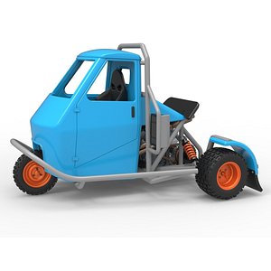 Ape car proto for dirt Scale 1 to 25