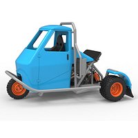 Ape car proto for dirt Scale 1 to 25