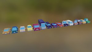 Low Poly Cars