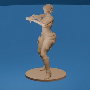 Sheva Post Apocalypse Female Warrior