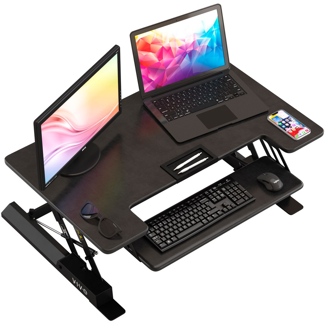 Vivo Height Adjustable Standing Desk and Computers 3D https://p.turbosquid.com/ts-thumb/iS/kvRMJO/Sg/preview2/jpg/1706941518/1920x1080/fit_q87/eca7c0ada2d2441ca4634b5f3a8b81e66d1530d9/preview2.jpg