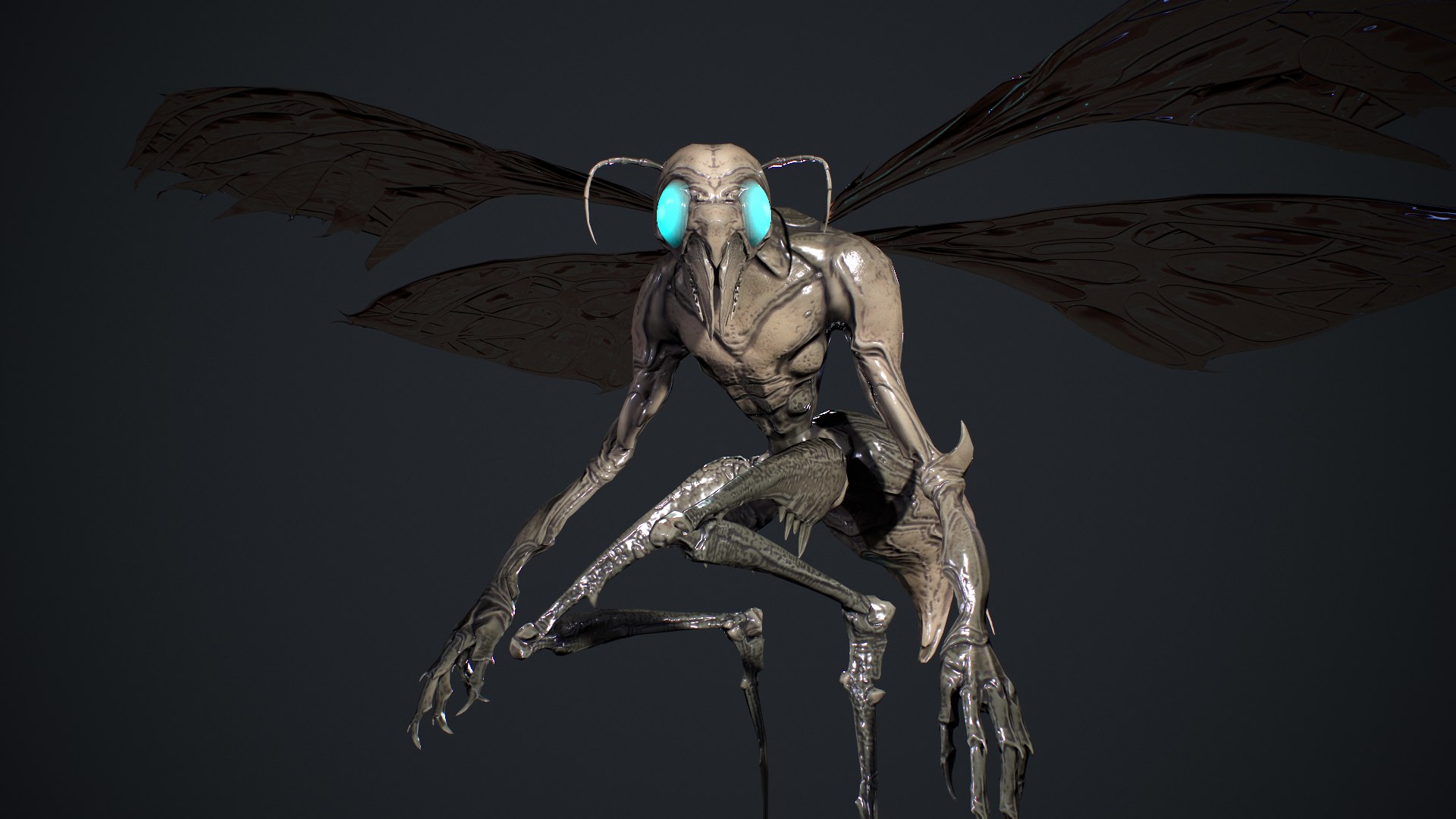 Insect Creature 3 3D https://p.turbosquid.com/ts-thumb/iS/kyeuv6/vi/tbrender006/png/1667246016/1920x1080/fit_q87/78d7d6ce4e93abb6e666c52c58ff63ed42274509/tbrender006.jpg