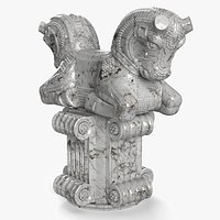 Ancient Persian Double Bull Capital