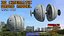 Fantascienza Drone Modello 3d animato