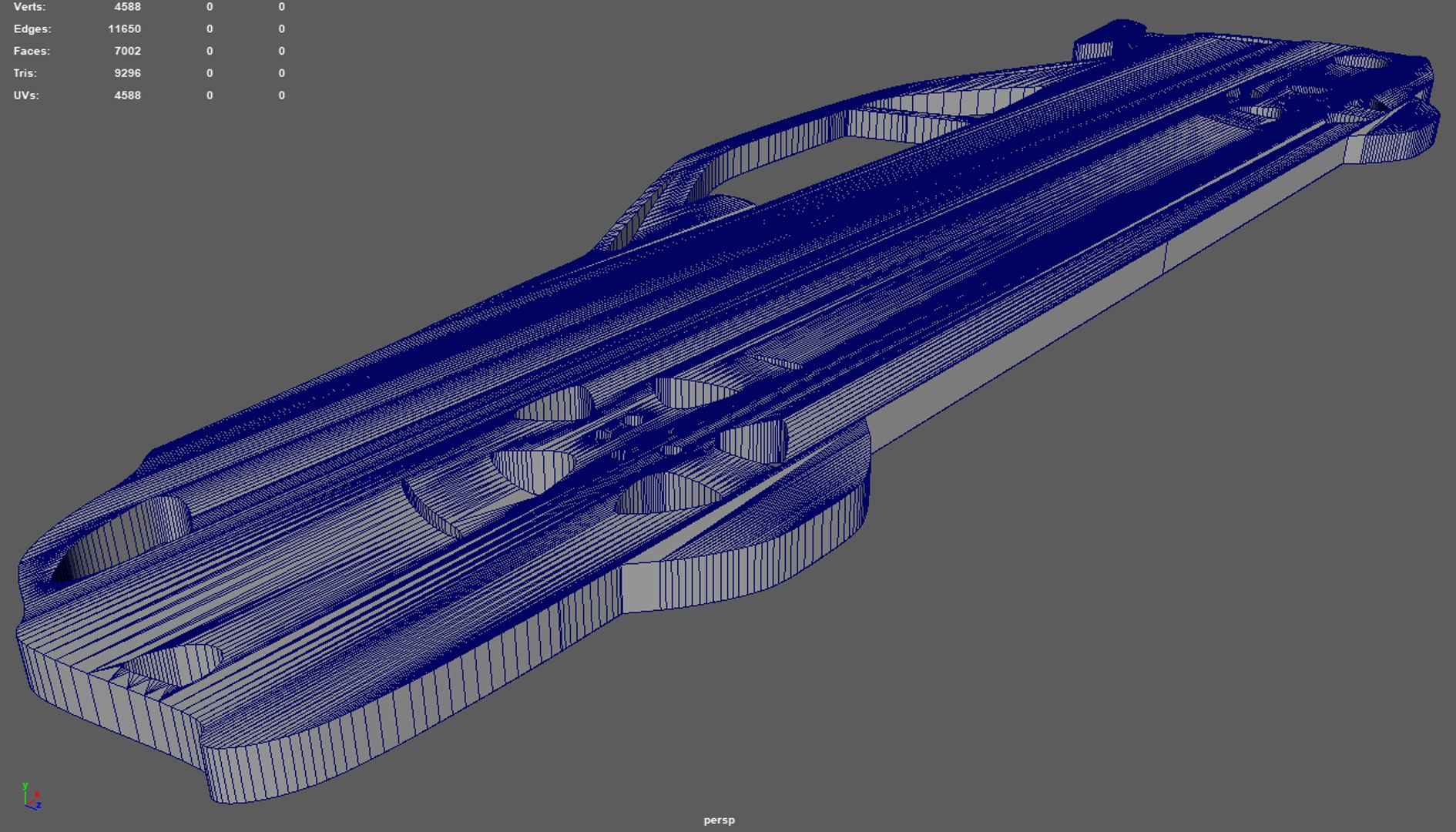 3D Model Nissan Skyline GTR R34 Key Ring - TurboSquid 2214073
