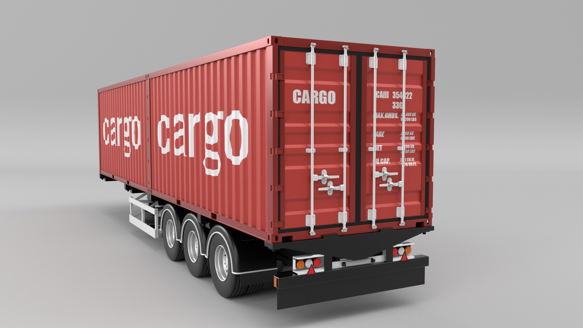 3D Container Model - TurboSquid 1967983