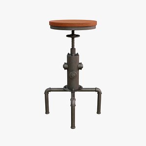 Industrial Barstool