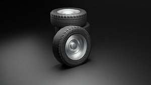 3D Car Wheel Tyre Good Year
