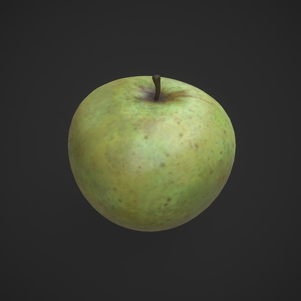 Green Apple 3D model