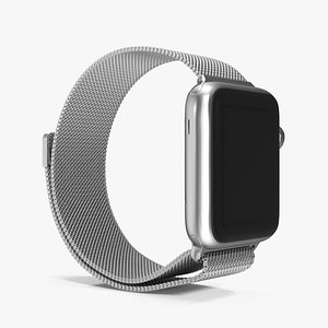 3D model Apple Watch with Mesh Band