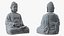 Statua di pietra del Buddha in meditazione