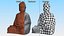 Statua di pietra del Buddha in meditazione