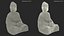 Statua di pietra del Buddha in meditazione