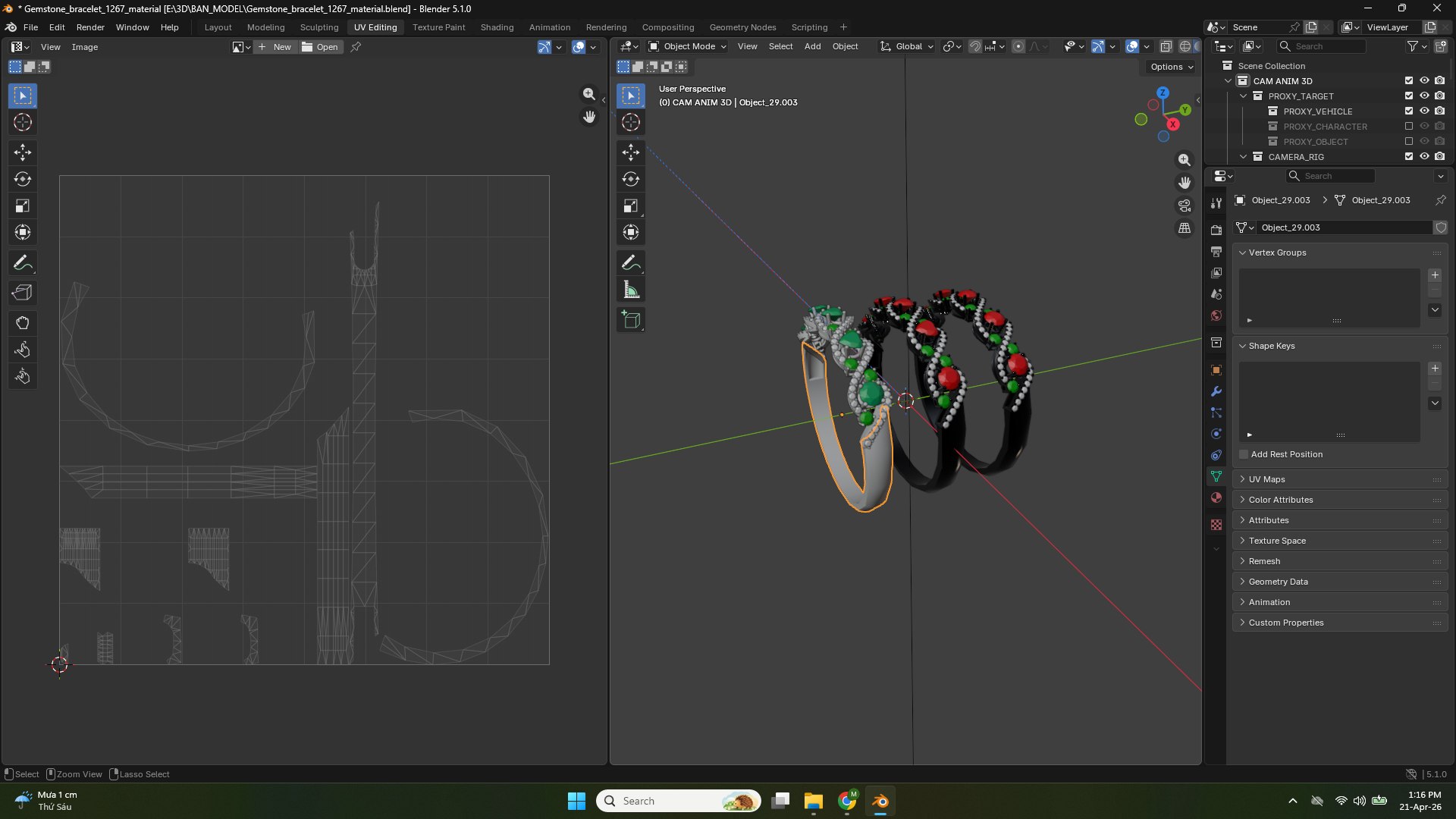 3D Ruby Emerald Diamond Bracelet 3D Model Luxury Gold Silver Jewelry High Poly Realistic PBR OBJ FBX model https://p.turbosquid.com/ts-thumb/iT/45dg7q/Hx/uv1/png/1776755060/1920x1080/fit_q87/3a7d5d831da9fac892c75c1f5d25dddd5f45c36a/uv1.jpg