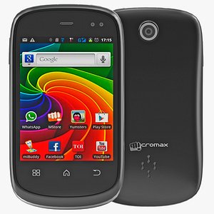 Micromax Superfone Punk A44 3D Model