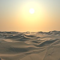 Desert Dunes Terrain Landscape