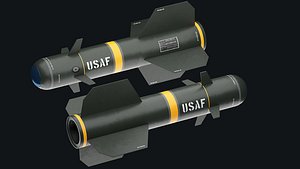AGM-114 Hellfire 3D model