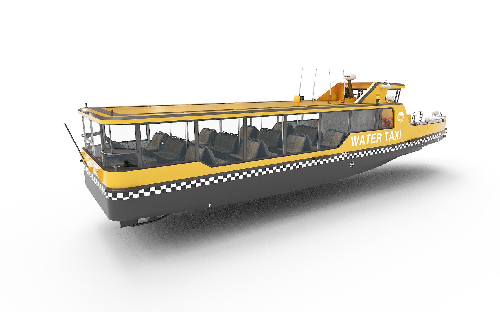 3D Model City Ferry - TurboSquid 2006302