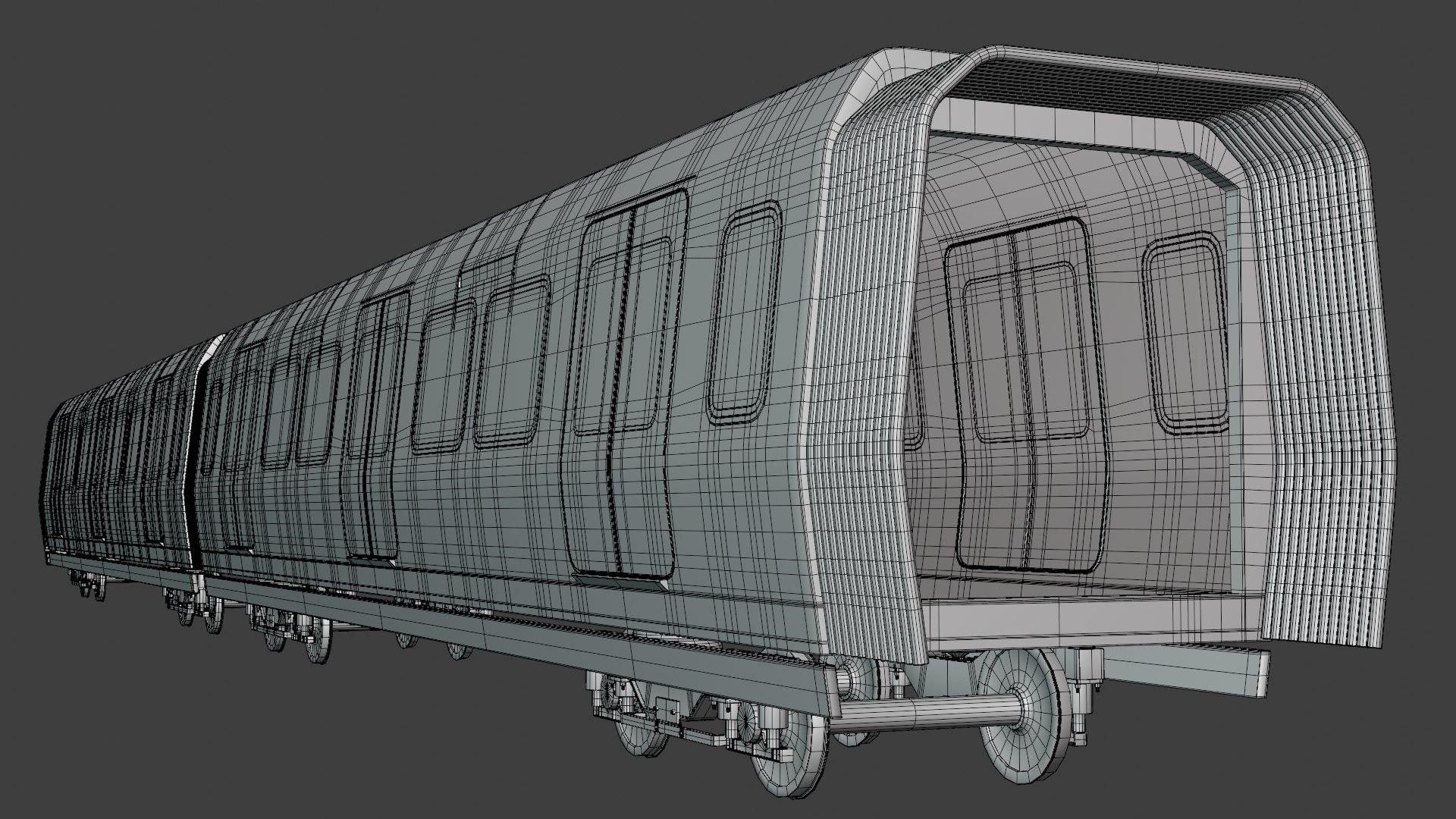 Stockholm Metro Train 3D Model - TurboSquid 2128659