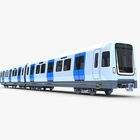 Stockholm metro train