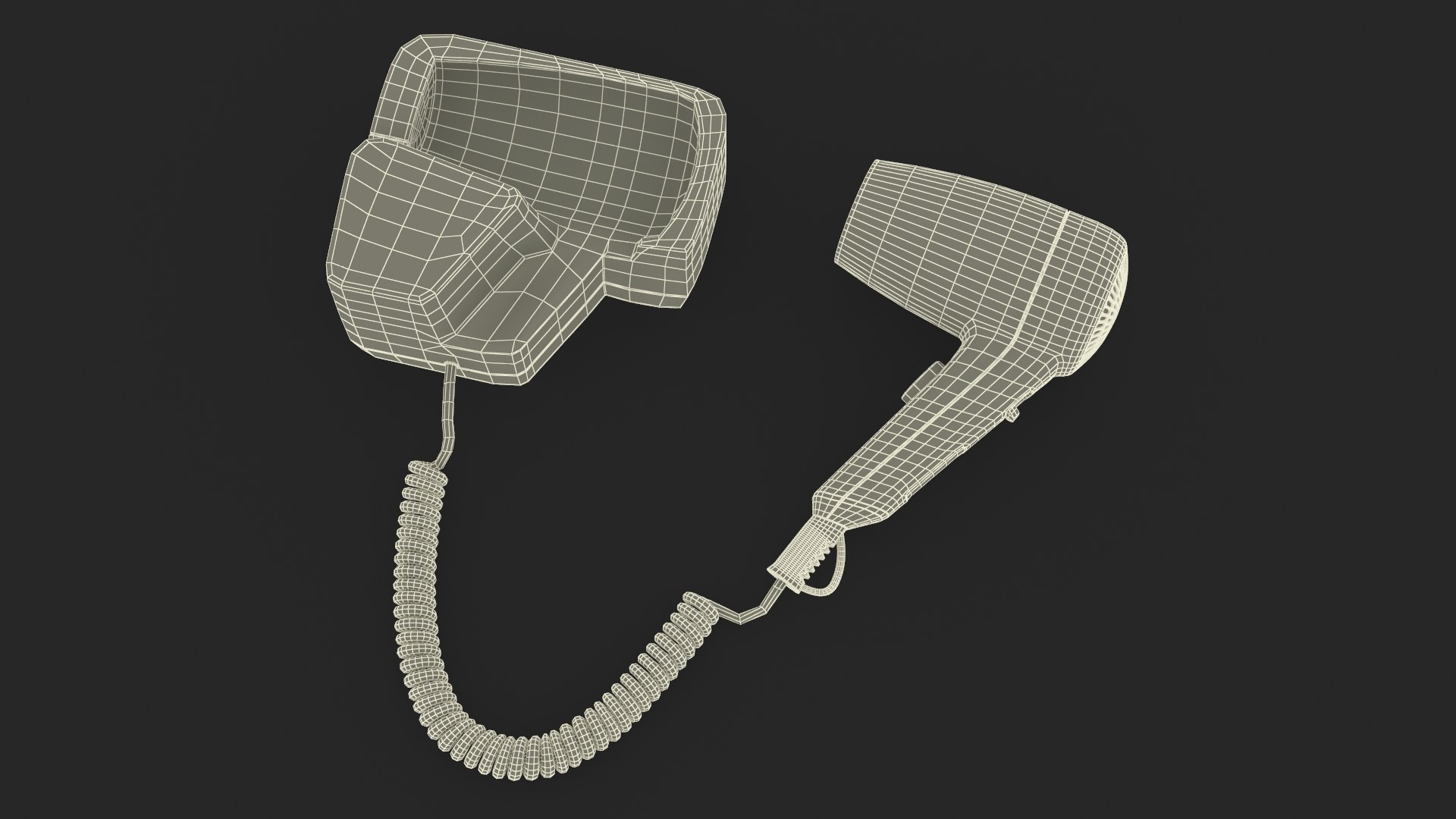 Black Hotel Hair Dryer Dismounted 3D model https://p.turbosquid.com/ts-thumb/iT/JIkz1r/Cg/blackhotelhairdryerdismounted3dsmodel018/jpg/1729707349/1920x1080/fit_q87/12143446bf1861def37a4c97beb3d31e5b2bb34a/blackhotelhairdryerdismounted3dsmodel018.jpg