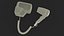 Black Hotel Hair Dryer Dismounted