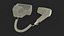 Black Hotel Hair Dryer Dismounted