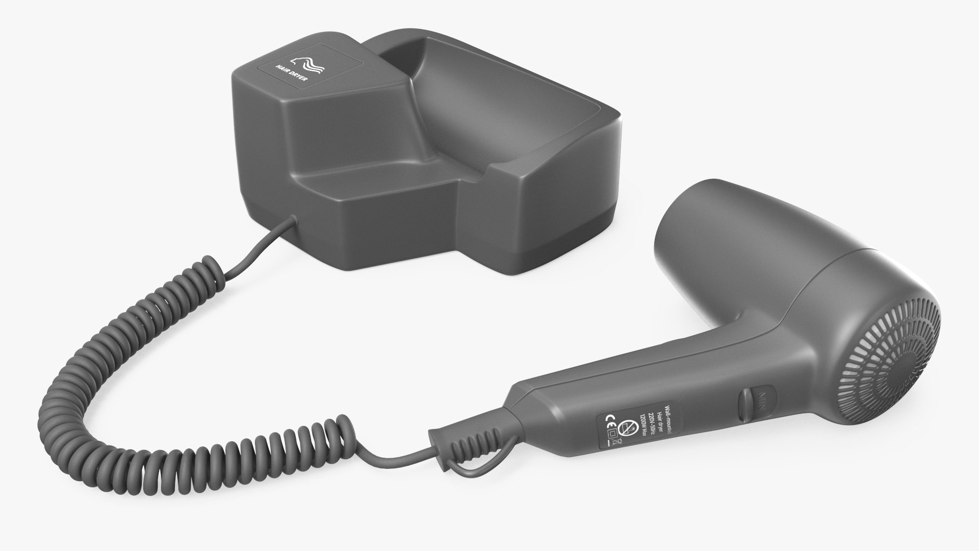 Black Hotel Hair Dryer Dismounted 3D model https://p.turbosquid.com/ts-thumb/iT/JIkz1r/Ss/blackhotelhairdryerdismounted3dsmodel006/jpg/1729707269/1920x1080/fit_q87/e5b7869c7e5016542e598163ebc15a238abd2be1/blackhotelhairdryerdismounted3dsmodel006.jpg