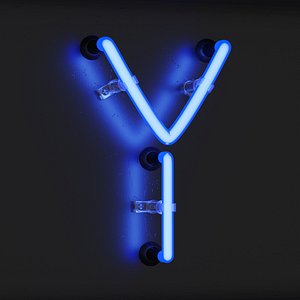Neon Y 3D model