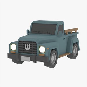 Low poly Car 12 3D