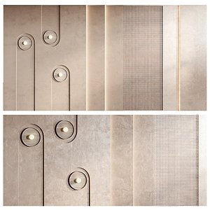 Wall panel 5 model