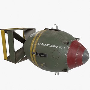 3D model Nuke bomb
