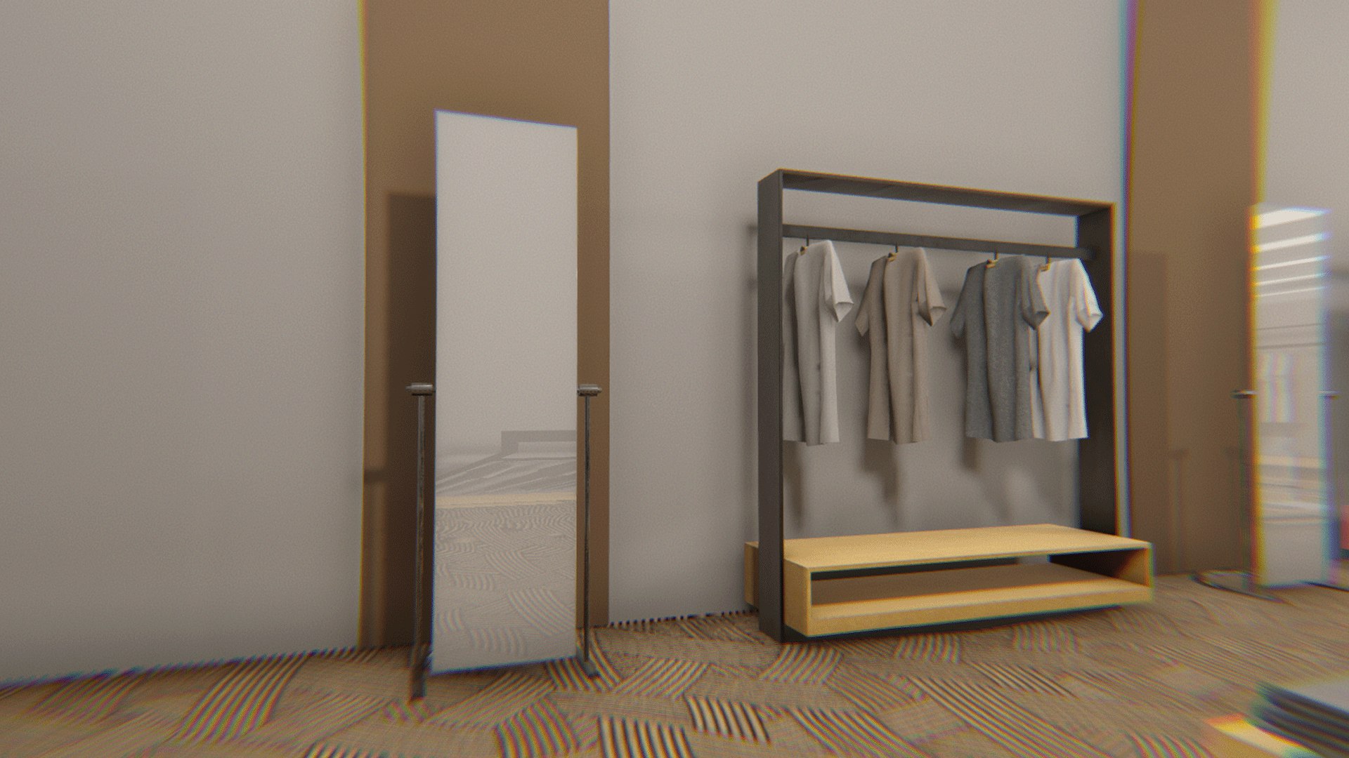 Vr Showroom - Clothing 3D Model - TurboSquid 1433597