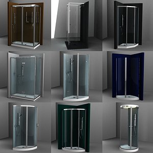 3d model showers