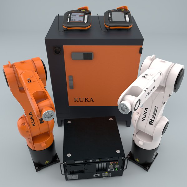 3D kuka kr-6 r900 model